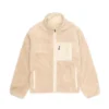 Reversible Sherpa Jacket by Stussy Natural Fleece Outerwear 1