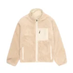 Reversible Sherpa Jacket by Stussy – Natural Fleece Outerwear