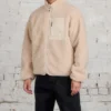 Reversible Sherpa Jacket by Stussy Natural Fleece Outerwear 2