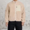 Reversible Sherpa Jacket by Stussy Natural Fleece Outerwear 6