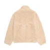 Reversible Sherpa Jacket by Stussy Natural Fleece Outerwear 9