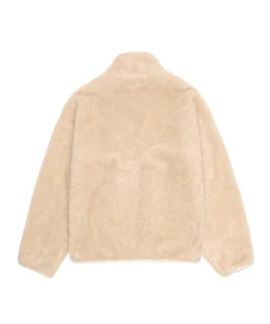 Reversible Sherpa Jacket by Stussy Natural Fleece Outerwear 9