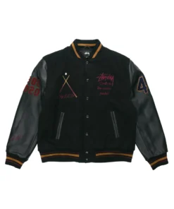 Stussy 40th Anniversary IST Varsity Jacket 10