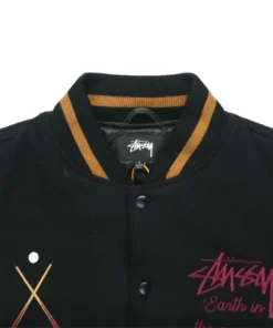 Stussy 40th Anniversary IST Varsity Jacket 3