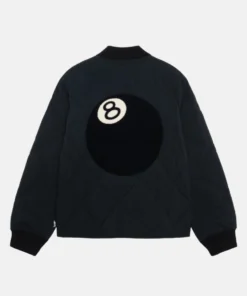 Stussy 8 Ball Nylon Quilted Liner Jacket 1