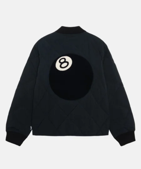 Stussy 8 Ball Nylon Quilted Liner Jacket 1