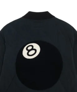 Stussy 8 Ball Nylon Quilted Liner Jacket 10