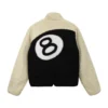 Stussy 8 Ball Reversible Sherpa Jacket (3)