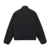 Stussy 8 Ball Reversible Sherpa Jacket Orange and Black Color (1)