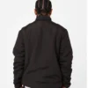 Stussy 8 Ball Reversible Sherpa Jacket Orange and Black Color (11)