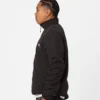 Stussy 8 Ball Reversible Sherpa Jacket Orange and Black Color (13)