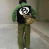Stussy 8 Ball Sherpa Reversible Jacket Green And Black Streetwear Fleece Jacket (16)