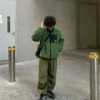 Stussy 8 Ball Sherpa Reversible Jacket Green For Man (2)