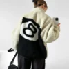 Stussy 8 Ball Sherpa Reversible Jacket Women