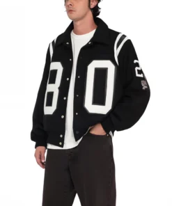 Stussy 80 Wool Letterman Bomber Jacket 2