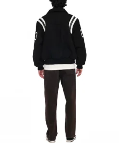 Stussy 80 Wool Letterman Bomber Jacket 3