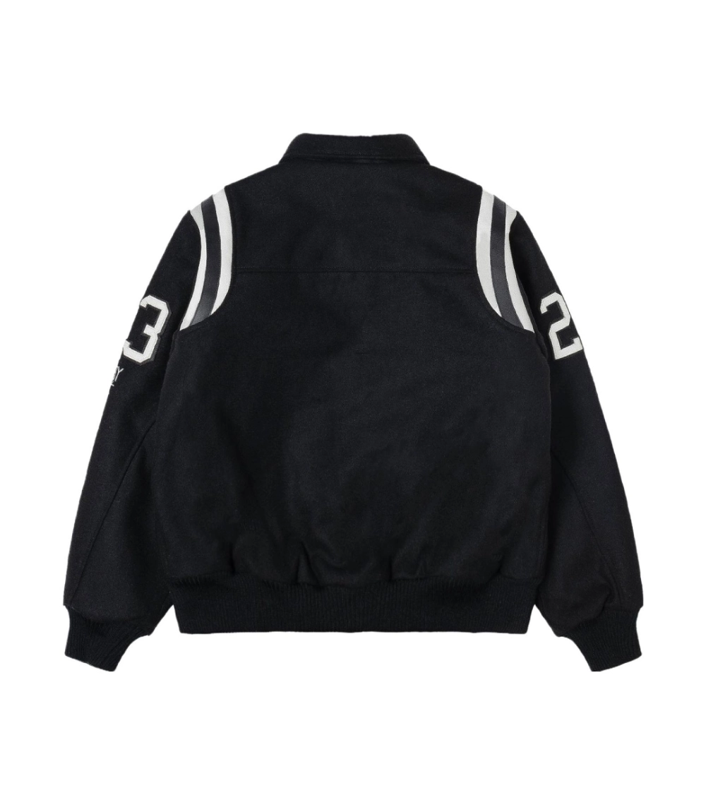Stussy 80 Wool Letterman Bomber Jacket 5