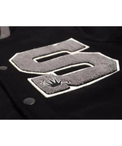 Stussy Big S Varsity Letterman Jacket 10