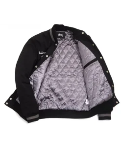 Stussy Big S Varsity Letterman Jacket 11