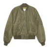 Stussy Built Reversible Bomber Jacket Khaki & Black Dual Sided Jacket 1