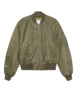 Stussy Built Reversible Bomber Jacket Khaki & Black Dual Sided Jacket 1