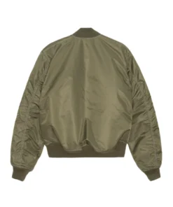 Stussy Built Reversible Bomber Jacket Khaki & Black Dual Sided Jacket 7
