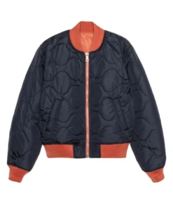 Stussy Built Reversible Bomber Jacket Orange & Black Dual Style 8