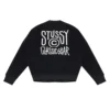 Stussy Classic Gear Black Varsity Letterman Jacket (4)