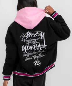 Stussy Global Script Wool Jacket 2