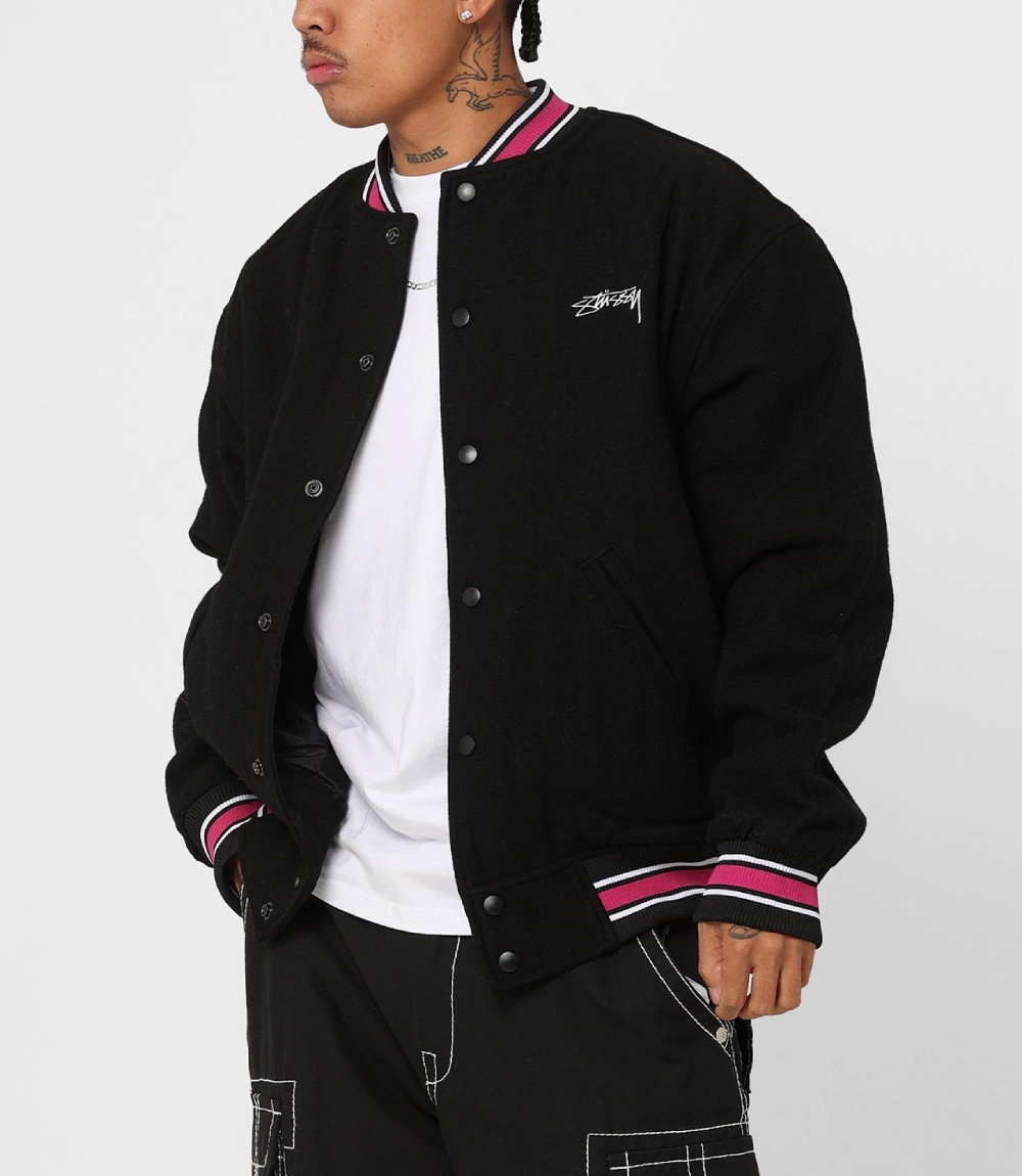 Stussy Global Script Wool Jacket 3