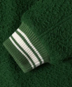 Stussy Green Casentino Wool Varsity Jacket (3)