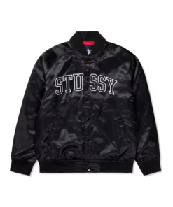 Stussy Lightweight Sport Satin Bomber Jacket 1