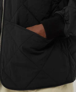 Stussy Men Dice Quilted Liner Black Jacket Stussy Essential 3