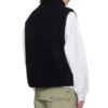 Stussy Reversible Fleece Vest in Black 12