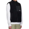 Stussy Reversible Fleece Vest in Black 14