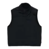 Stussy Reversible Fleece Vest in Black 2