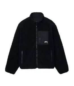Stussy Reversible Sherpa Fleece Jacket 2