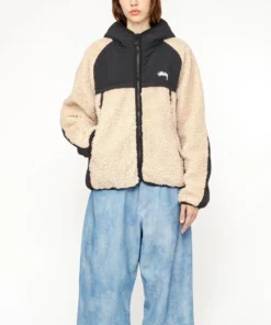 Stussy Sherpa Paneled Hooded Jacket 5