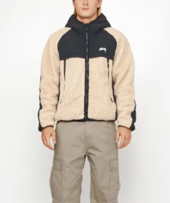 Stussy Sherpa Paneled Hooded Jacket 6