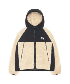 Stussy Sherpa Paneled Hooded Jacket 8