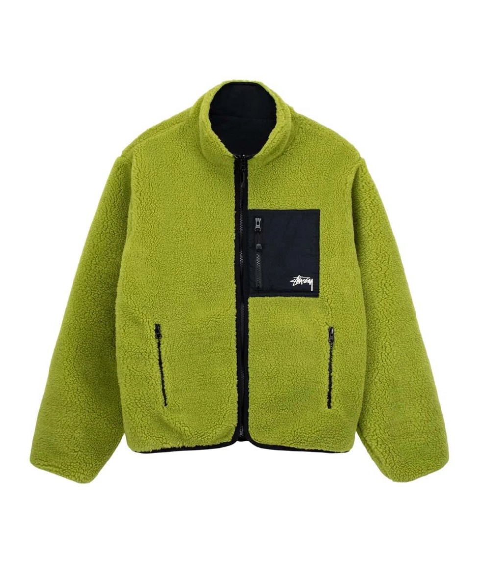 Stussy Sherpa Reversible Jacket 1