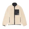 Stussy Sherpa Reversible Jacket Beige & Nylon Streetwear Layer (1)