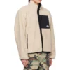 Stussy Sherpa Reversible Jacket Beige & Nylon Streetwear Layer (10)