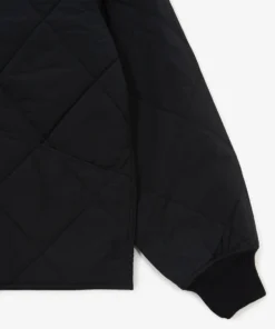 Stussy Women Dice Quilted Liner Jacket Black Minimalist Layer 1