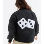 Stussy Women’s Dice Quilted Liner Jacket – Black Minimalist Layer