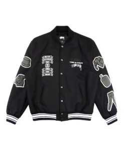 Stussy Wool Varsity Jacket 1