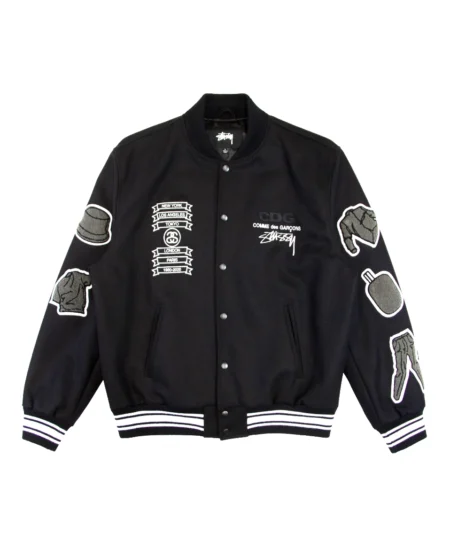 Stussy Wool Varsity Jacket 1