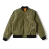 Unisex Nike x Stüssy Military Green Utility Jacket (3)