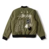 Unisex Nike x Stüssy Military Green Utility Jacket (6)