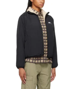 Women Stüssy Sherpa Reversible Jacket 8